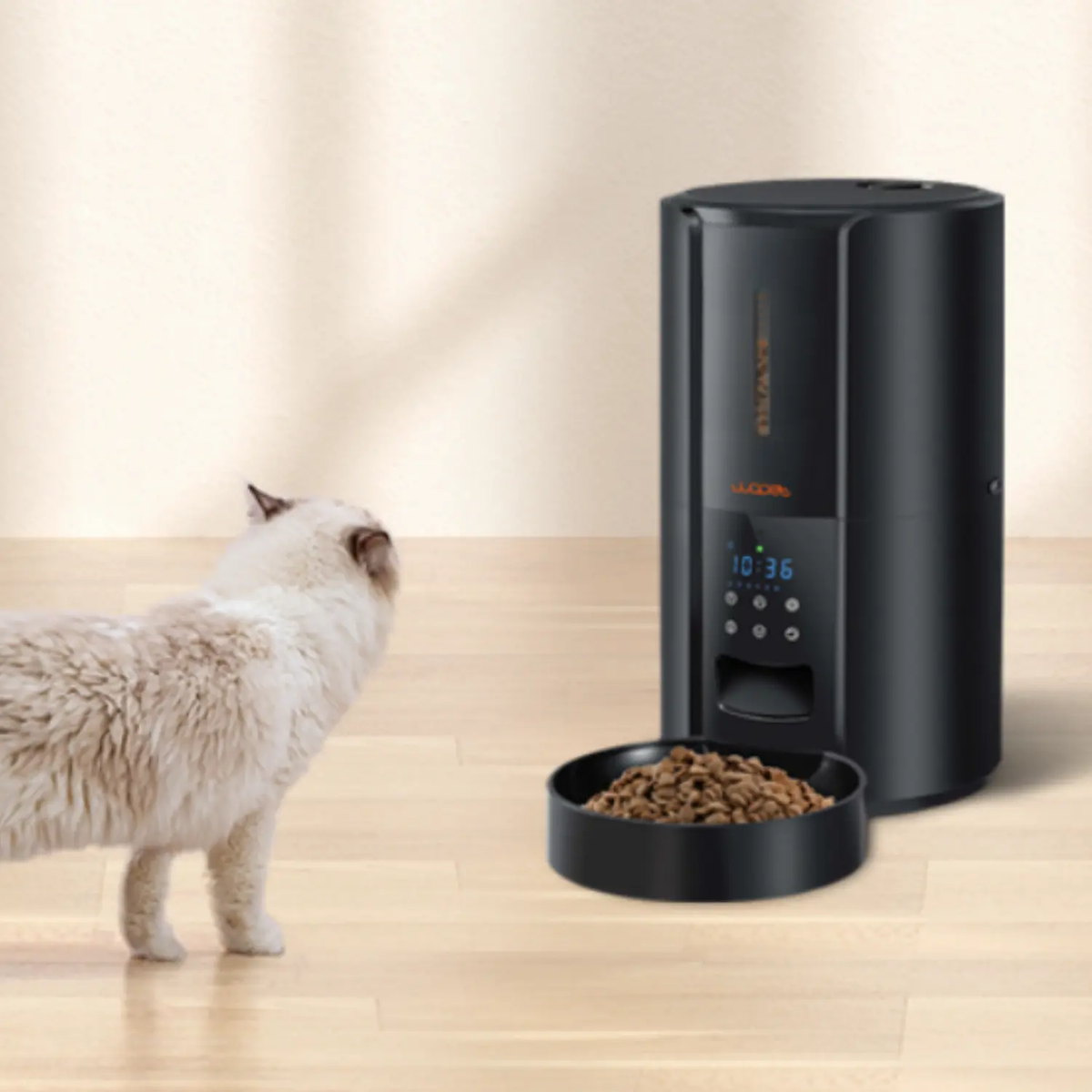 Automatic Pet Feeder — Programmable Food Dispenser for Dogs & Cats