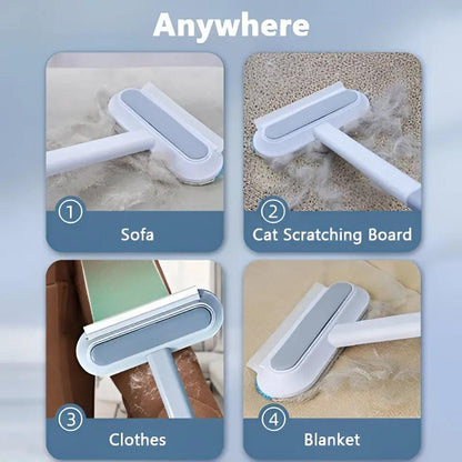 Reusable Pet Hair Remover — Fur Removal Tool for Furniture & Carpet