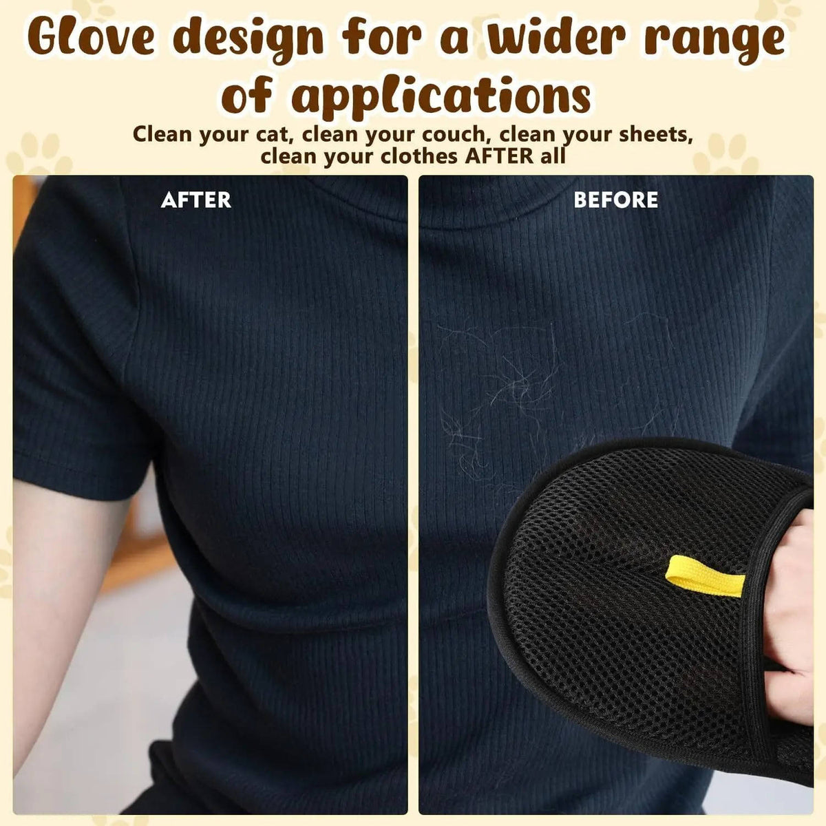 Pet Deshedding Grooming Tool — Loose Fur Remover for Dogs & Cats