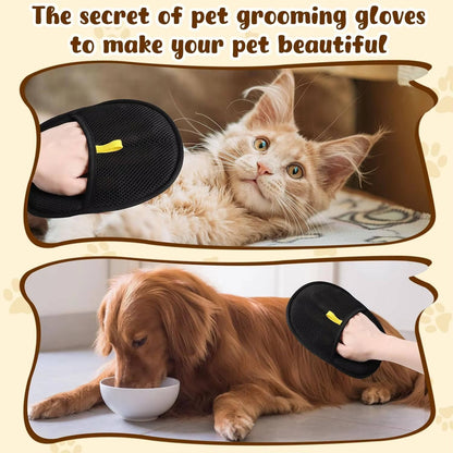 Pet Deshedding Grooming Tool — Loose Fur Remover for Dogs & Cats