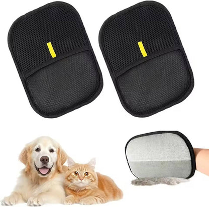 Pet Deshedding Grooming Tool — Loose Fur Remover for Dogs & Cats