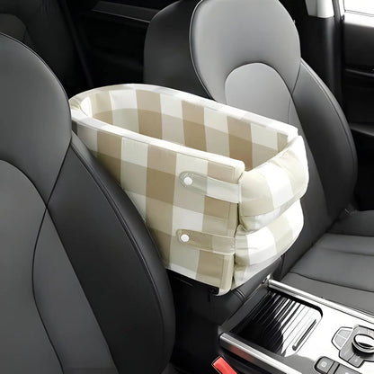 Center Console Pet Seat for Small Dogs & Cats — Up to 13 lb